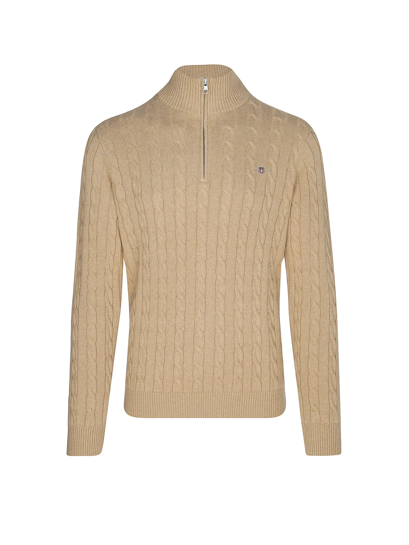 GANT | Troyer Pullover | beige